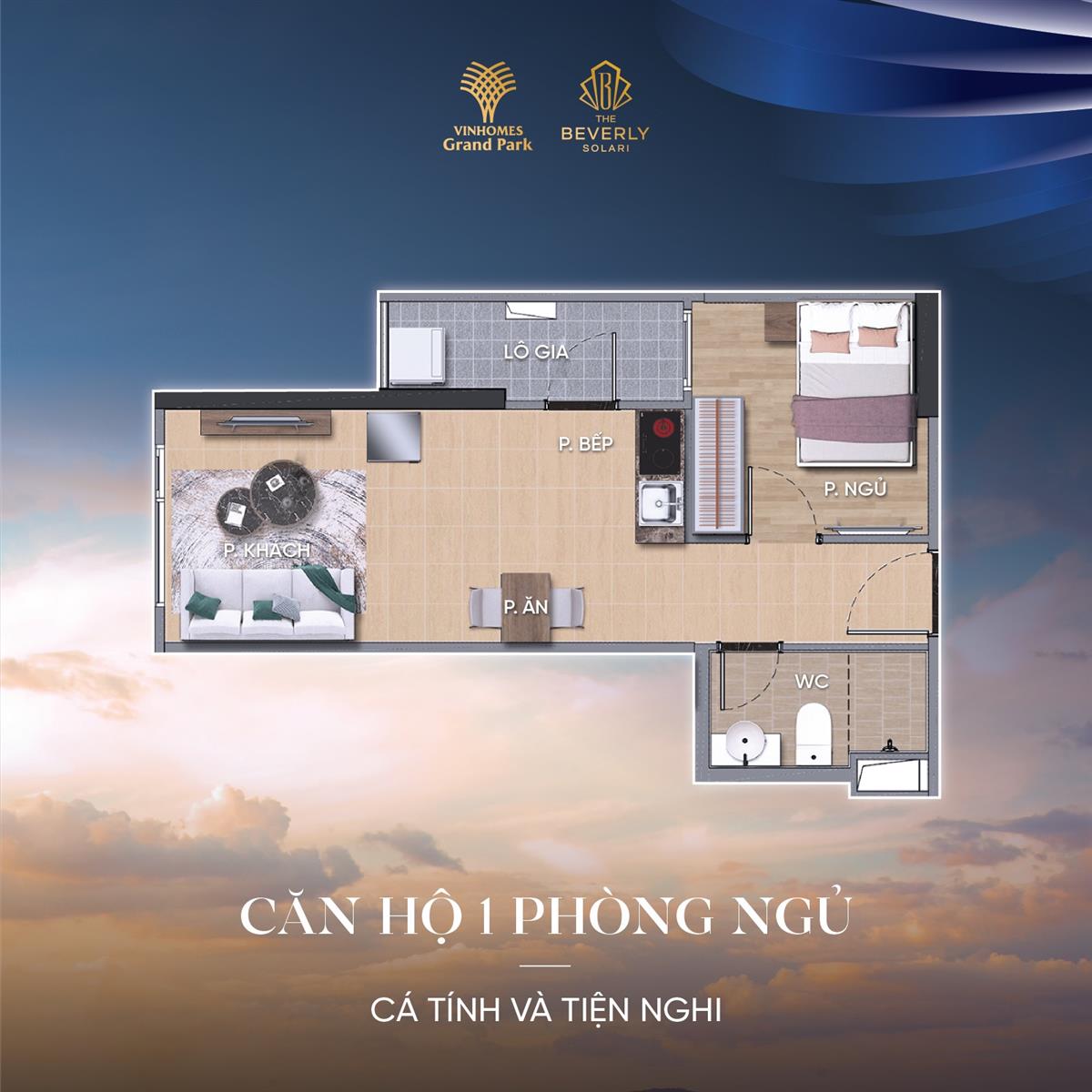 CĂN HỘ 01PN