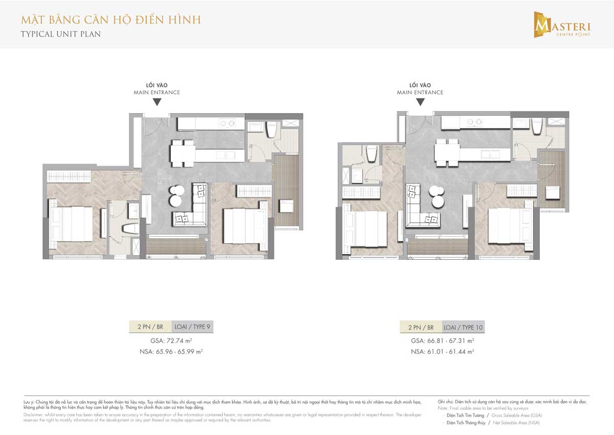 CĂN HỘ 02PN